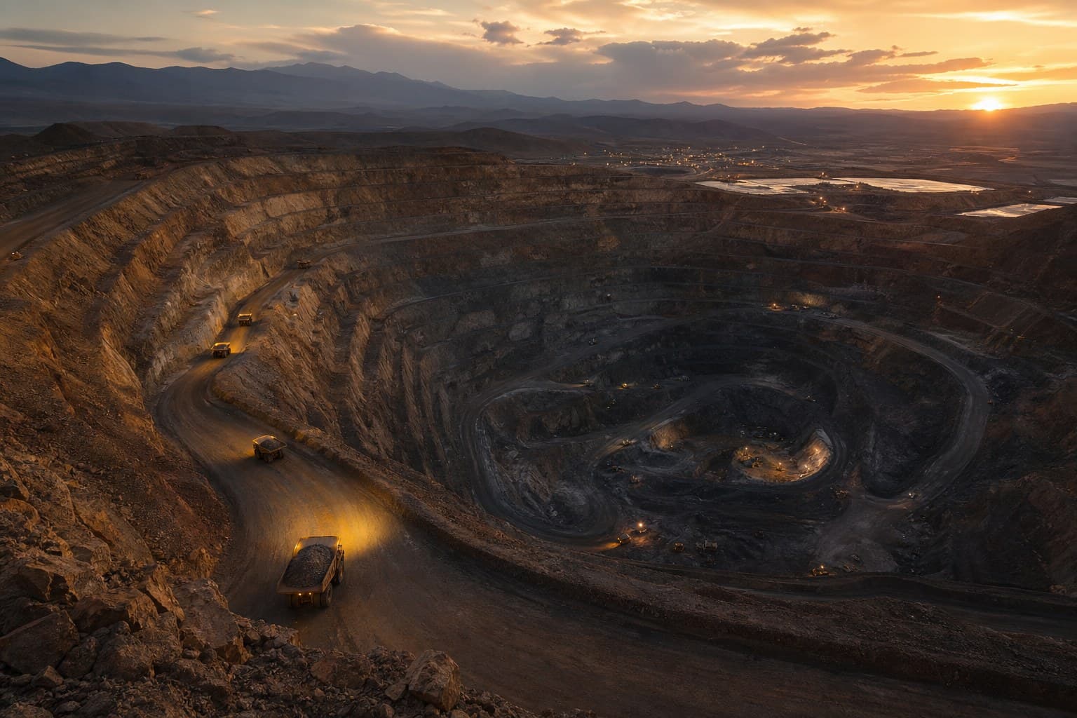 Open-pit mine